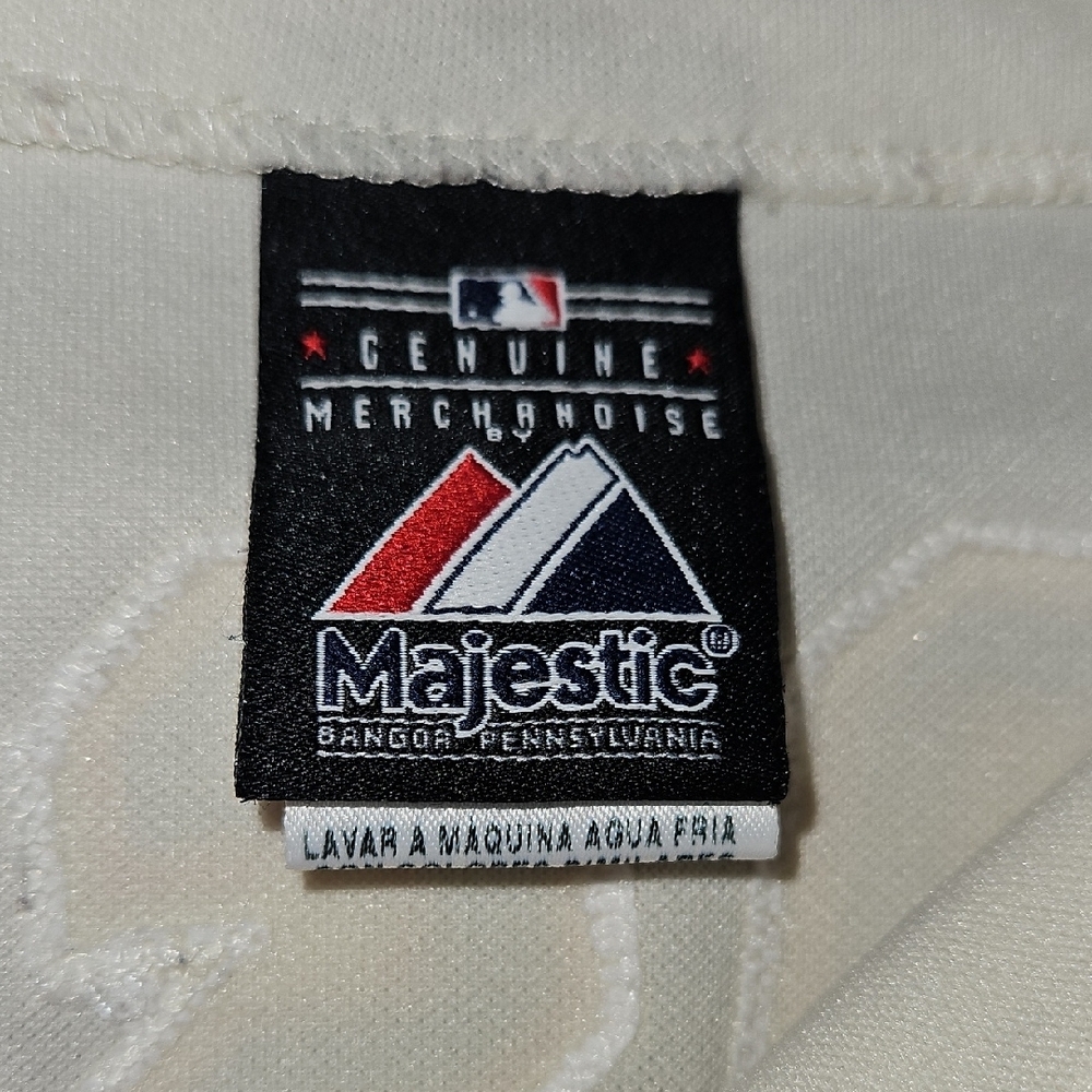 Majestic Black Label Buster Posey Button Down Embroidered 2012 SF Giants Jersey - Picture 11 of 15